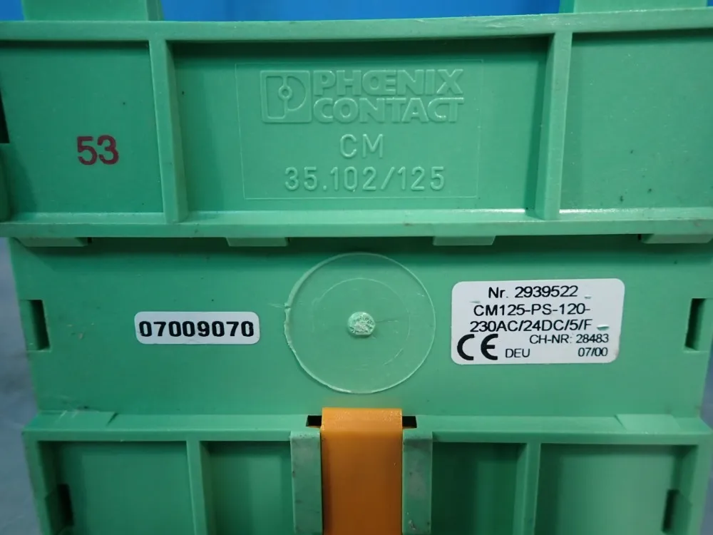 Phoenix Contact Primary-switched Power Supply - Cm125-ps-120-230ac/24dc/5/f