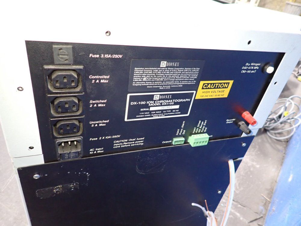 Dionex Ion Chromatograph - Dx-100
