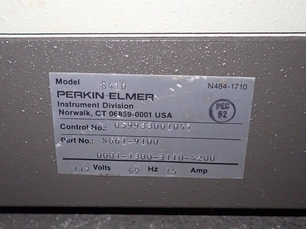 Perkin Elmer Gas Chromatograph - 8410