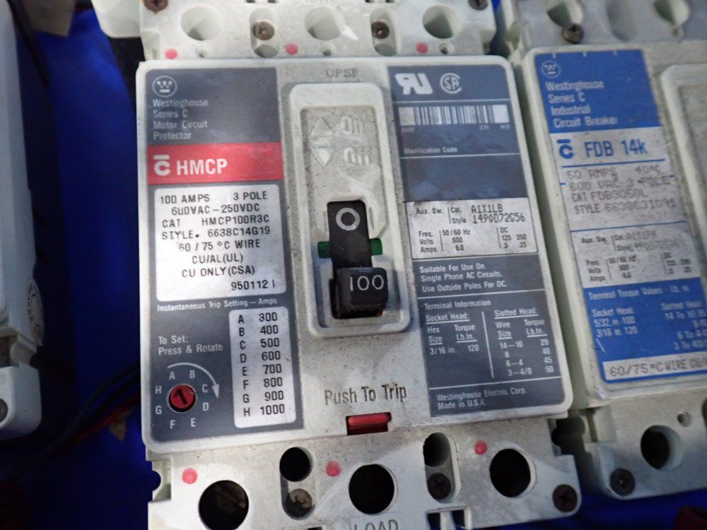 Westinghouse Circuit Breakers