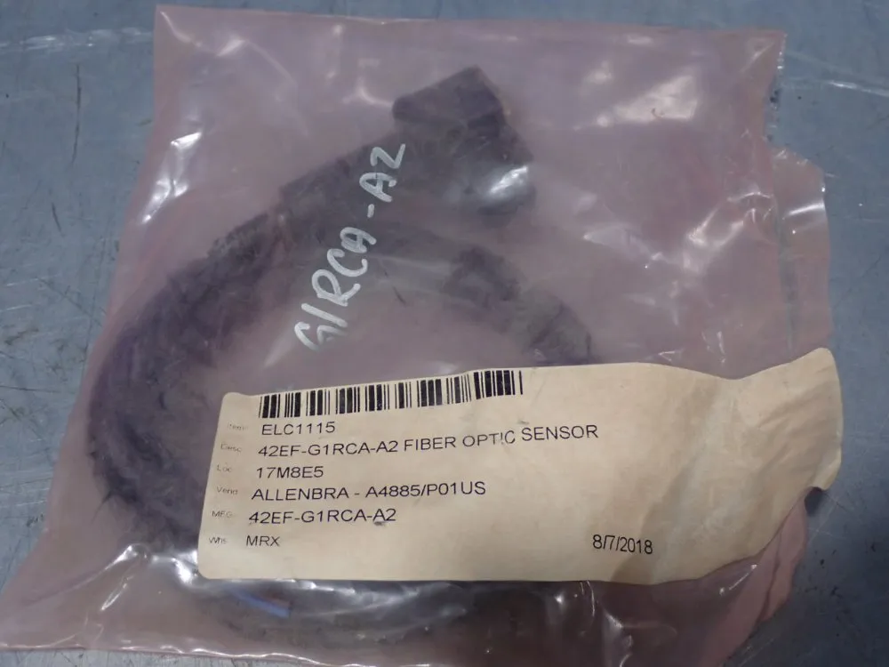 Allen Bradley Fiber Optic Sensor - 42ef-g1rca-a2