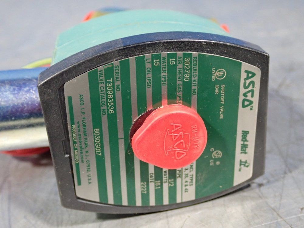 Asco Solenoid Shutoff Valve - 8030g017