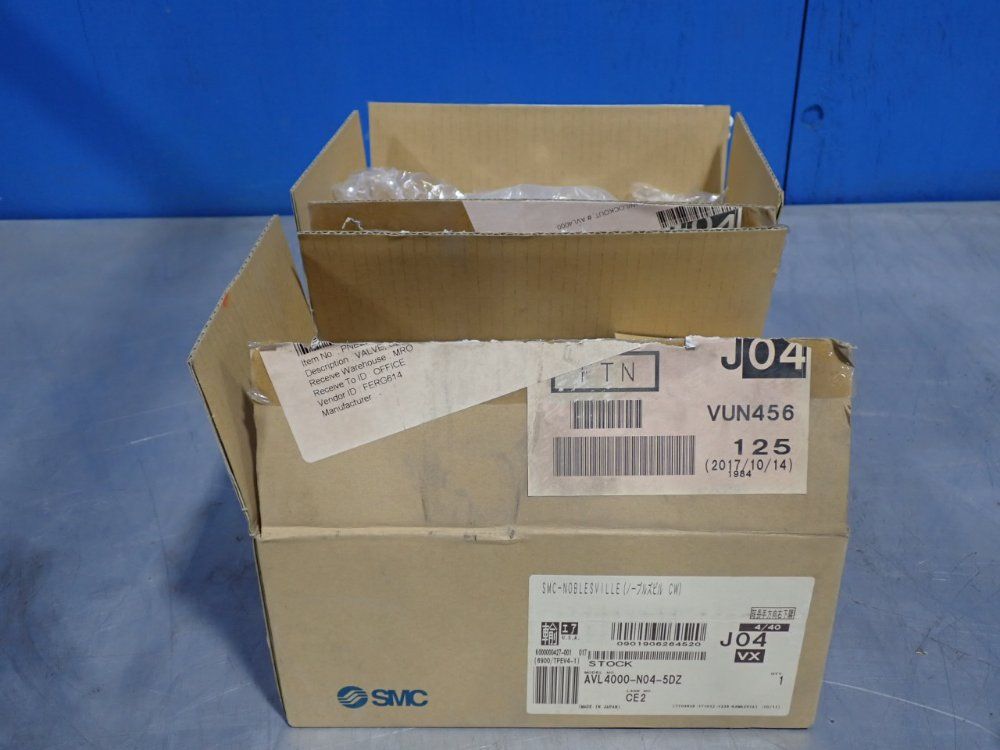 Smc Soft Start Lock-out Valve - Avl4000-n04-5dzm