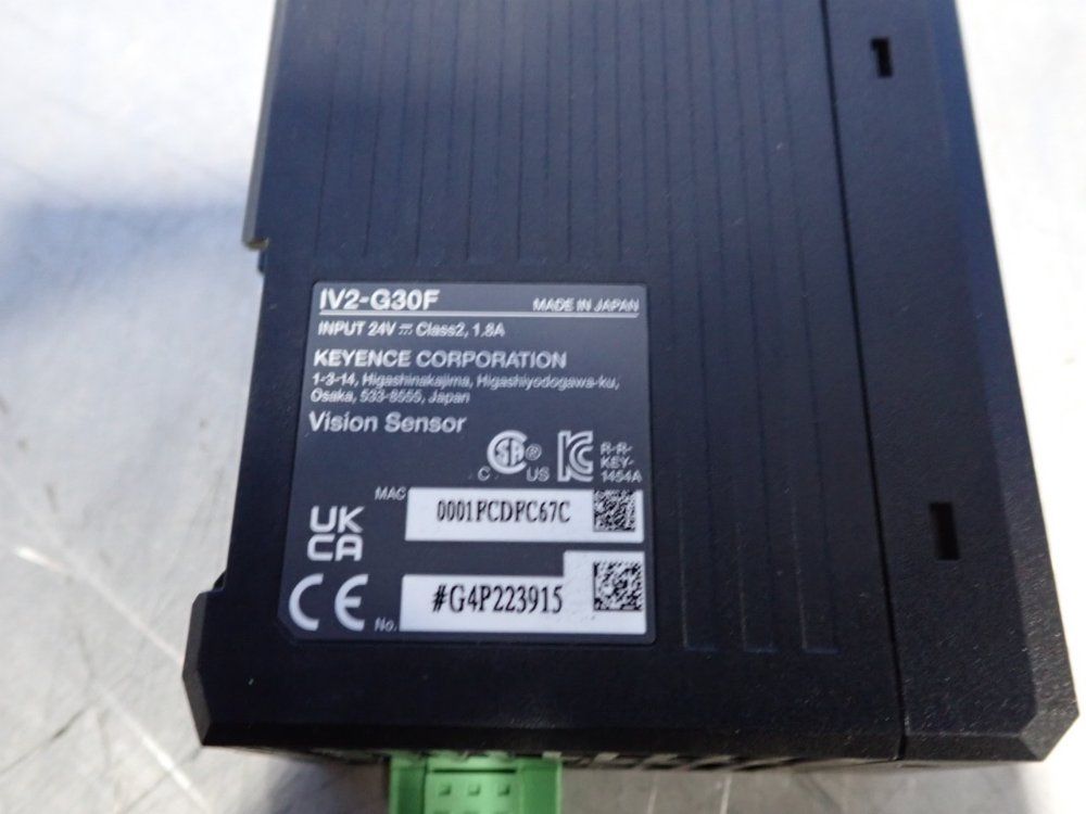 Keyence Vision Sensor - Iv2-g30f