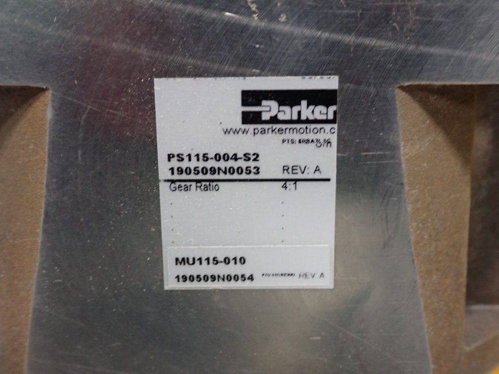 Parker Inline Gearhead - Ps115-004-s2