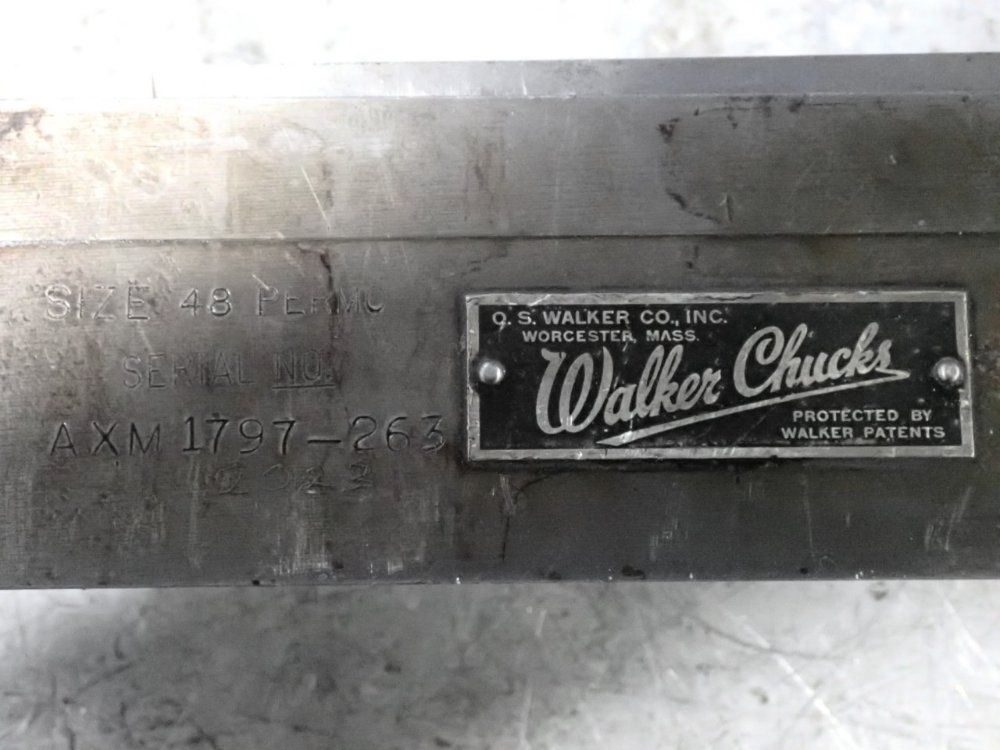 O.s. Walker Co., Inc Magnetic Chuck