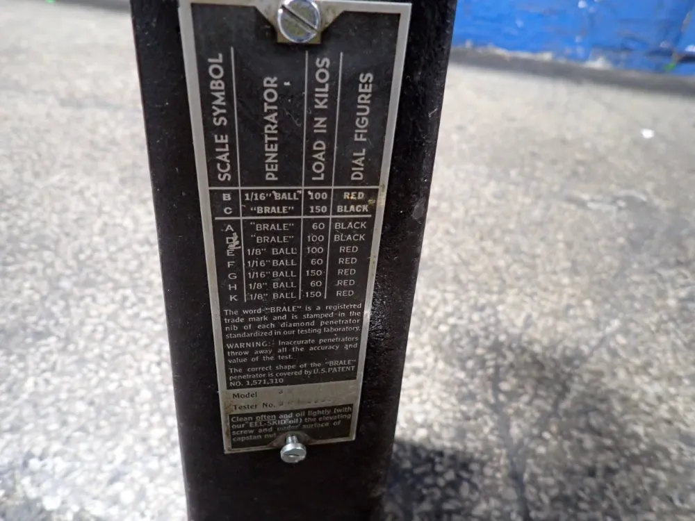 Wilson Hardness Tester - 3r