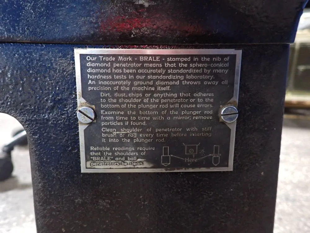 Wilson Hardness Tester - 3r