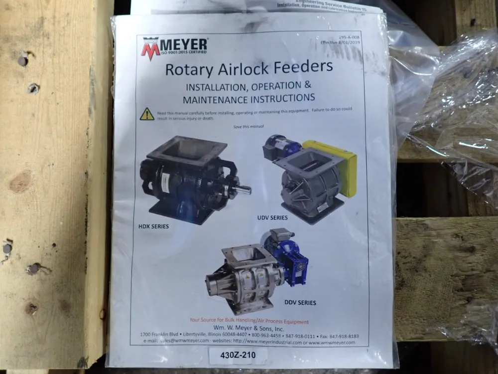 Meyer Airlock Feeder - T019111