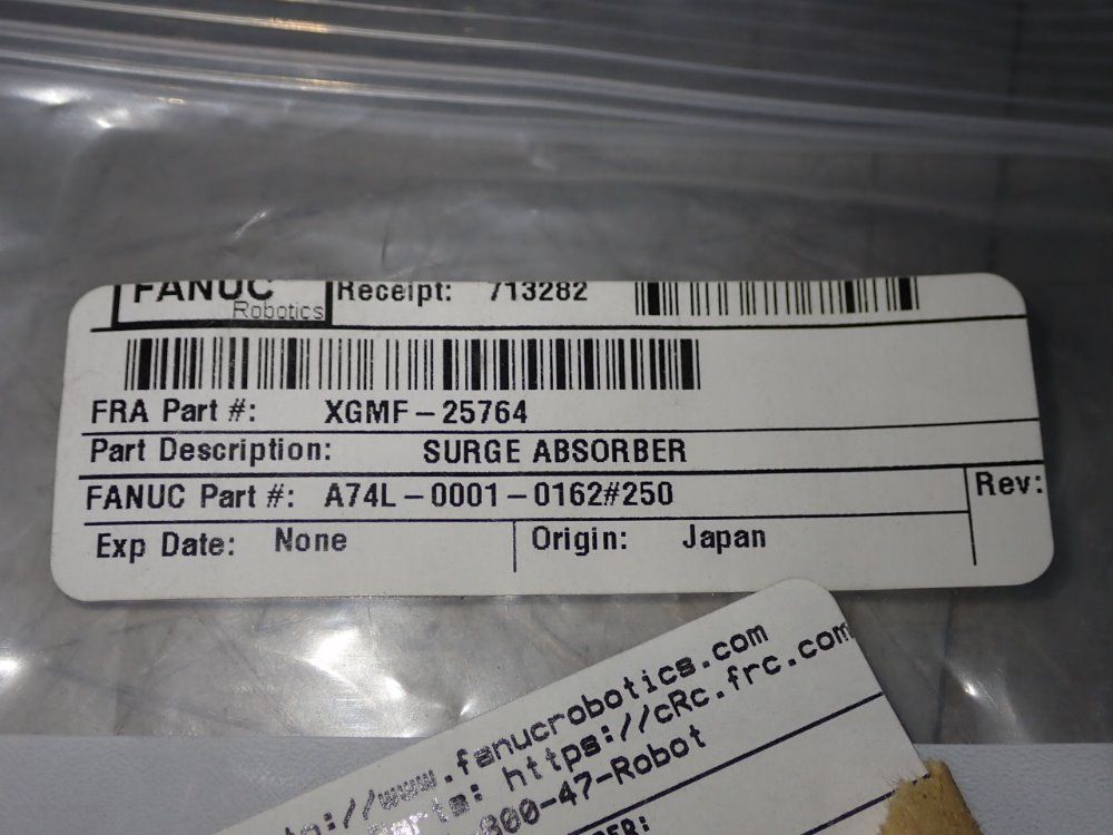Fanuc Surge Absorber - A74l-0001-0162#250