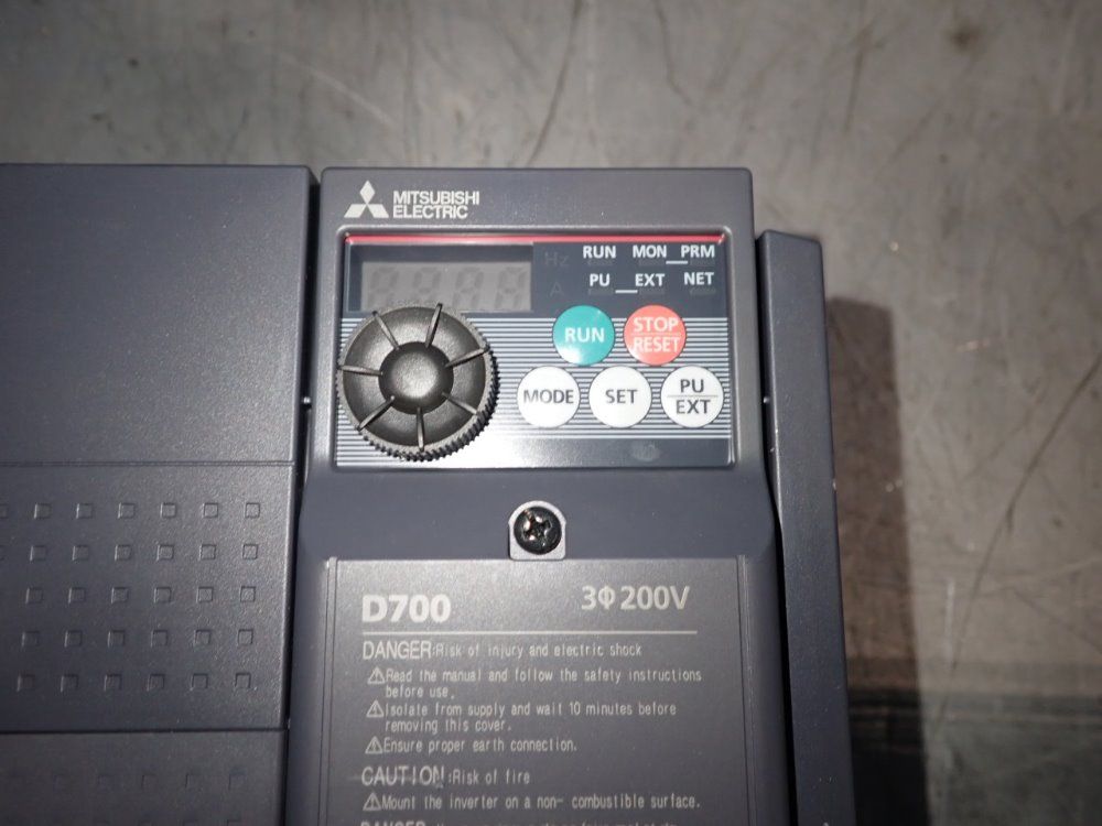 Mitsubishi Electric Inverter - Fr-d720-165-na