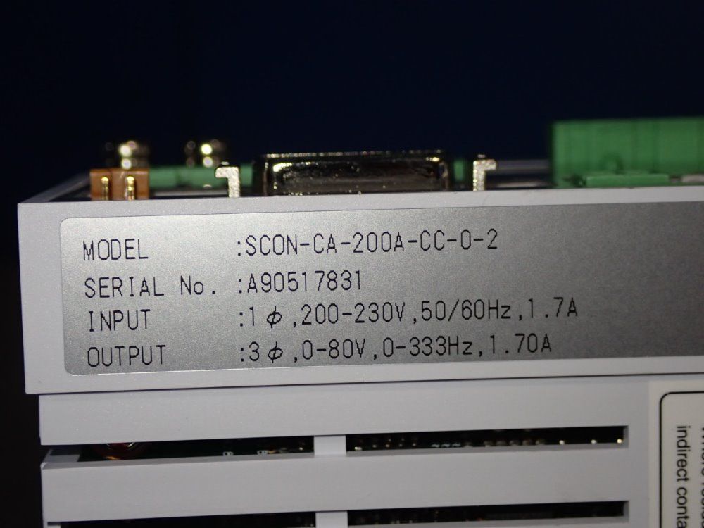 Iai Corporation Drive - Scon-ca-200a-cc-0-2