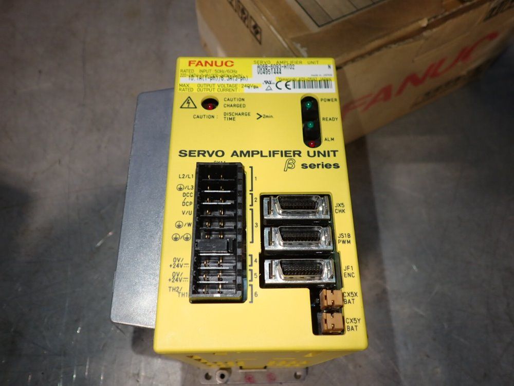 Fanuc Servo Amplifier Unit - A06b-6093-h102