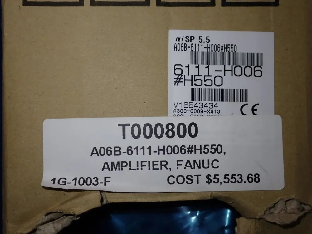 Fanuc Amplifier - A06b-6111-h006#h550