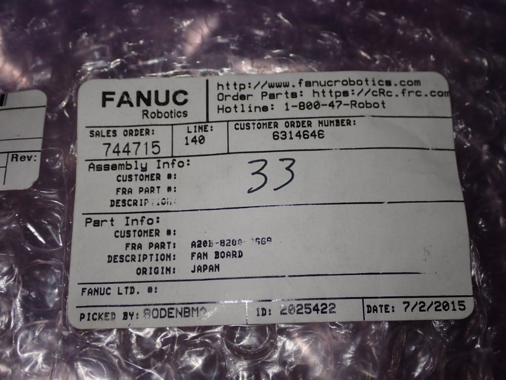 Fanuc Module - A20b-8200