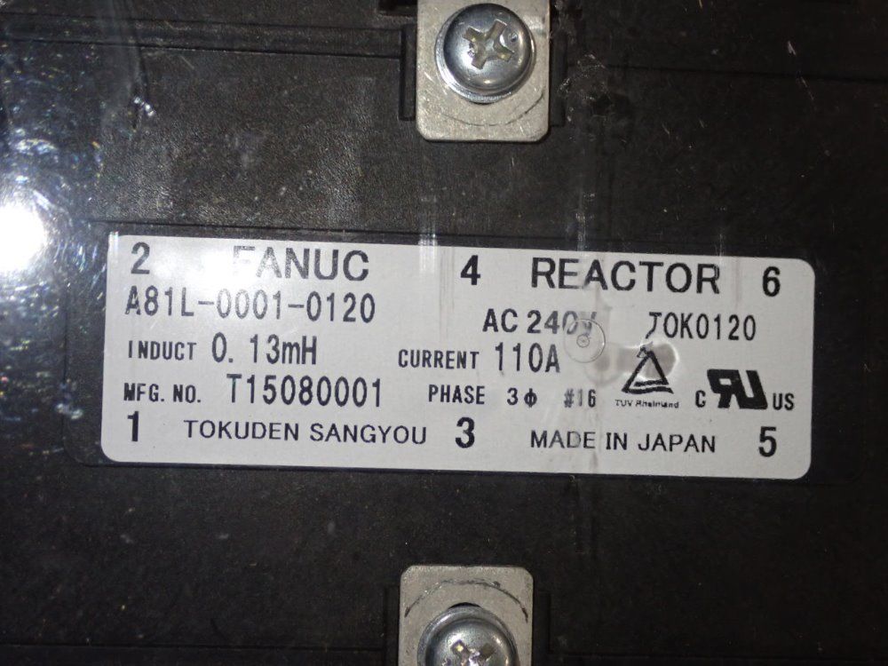 Fanuc Reactor - A81l-0001-0120