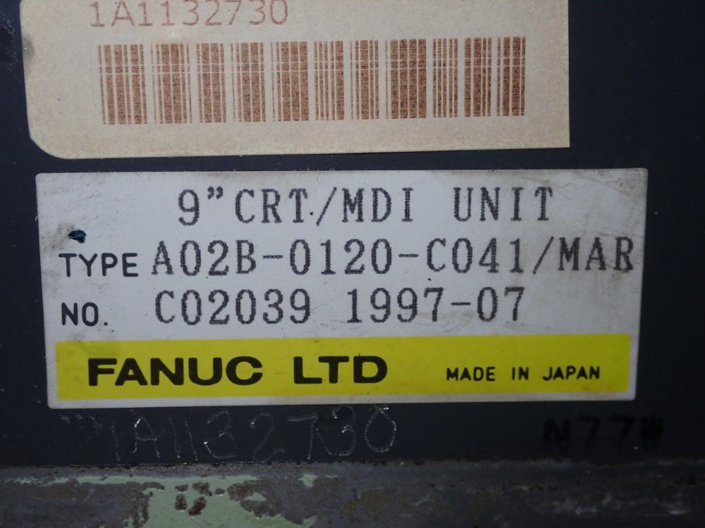 Fanuc 9" Display Module - A02b-0120-c041/mar