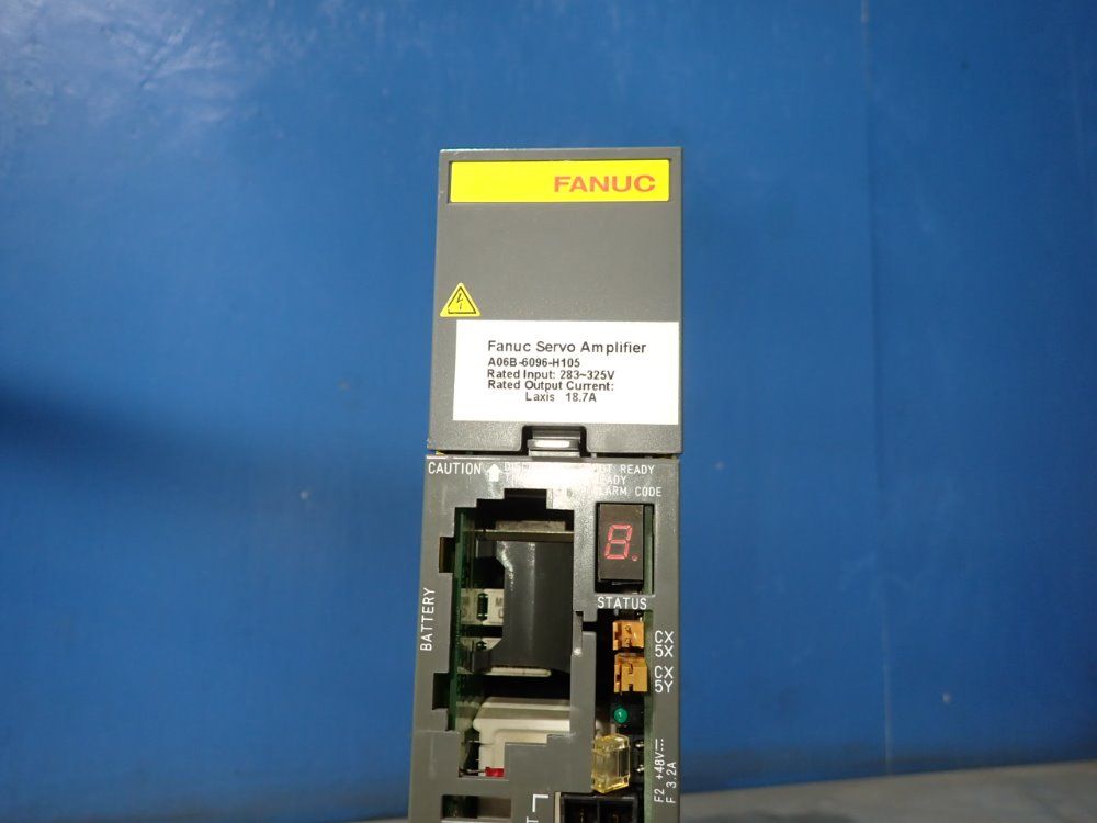 Fanuc Servo Amplifier Module - A06b-6096-h105