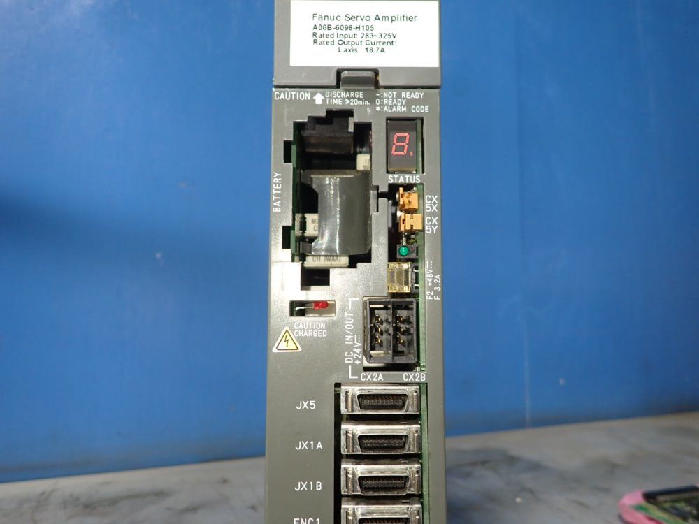 Fanuc Servo Amplifier Module - A06b-6096-h105