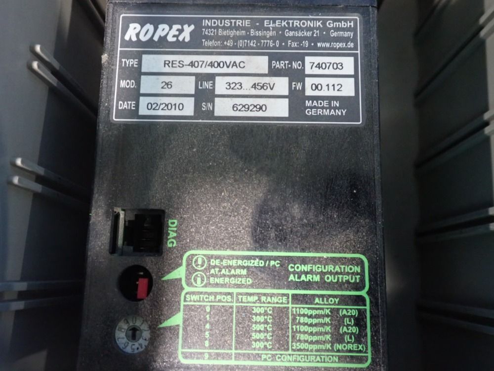 Ropex Temperature Controller - 740703