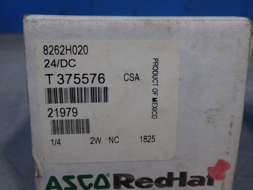 Asco Shutoff Valve - 8262h020
