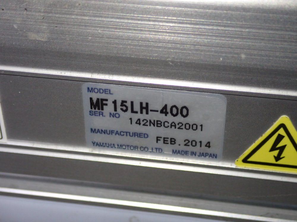 Yamaha Linear Motor Slide Actuator - Mf-15lh-400