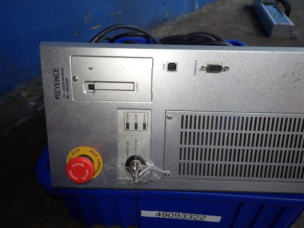 Keyence Corporation Co2 Laser Marker - Ml-g9300f