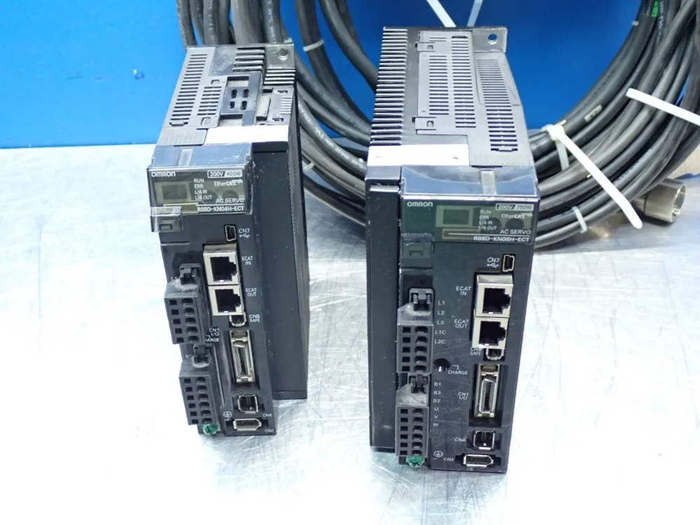 Omron Linear Motor Assembly Pick & Place System - R88l-es-pm-c110-b100-0001