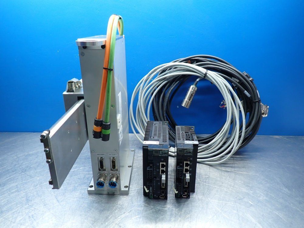 Omron Accurax Linear Motor Pick & Place System - R88l-es-pm-c110-b300-0001