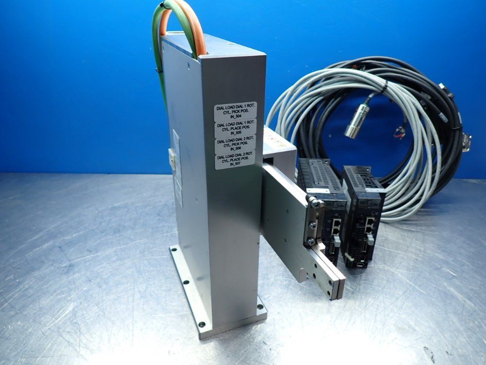 Omron Accurax Linear Motor Pick & Place System - R88l-es-pm-c110-b300-0001
