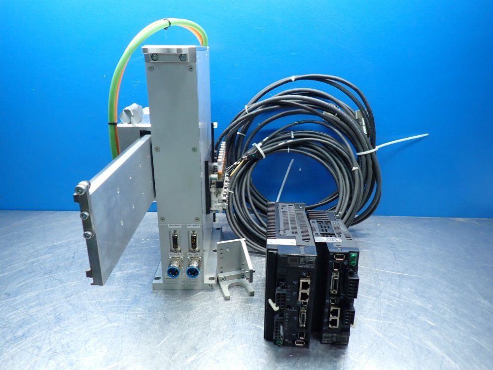 Omron Accurax Linear Motor Pick & Place System - R88l-es-pm-c110-b300-0001