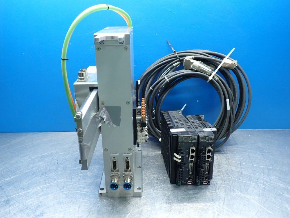 Omron Linear Motor Assembly Pick & Place System - R88l-es-pm-c110-b250-0001