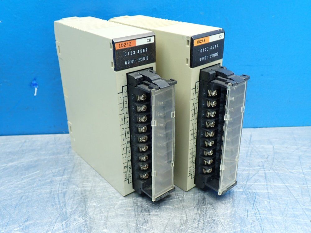 Omron Sysmacc200 16-channel Dc Input Module C200h-series, 2pcs - C200h-id212
