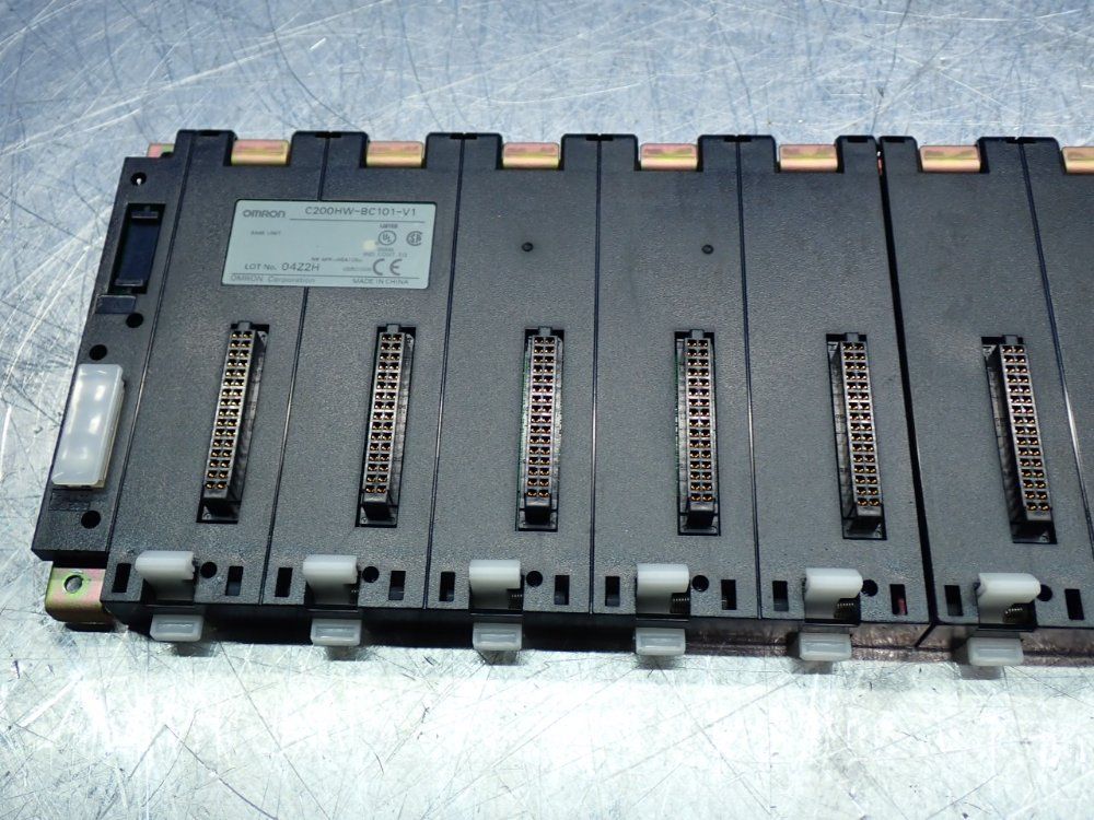 Omron 10-slot Cpu Backplane Base Unit - C200hw-bc101-v1