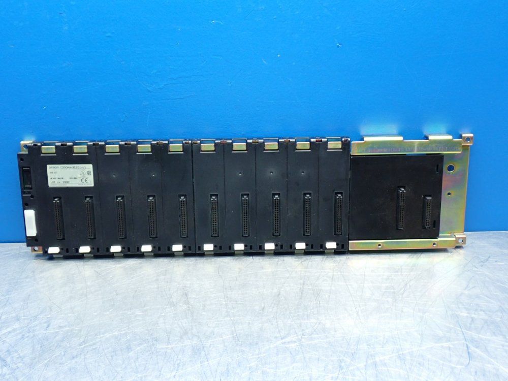Omron 10-slot Cpu Backplane Base Unit - C200hw-bc101-v1