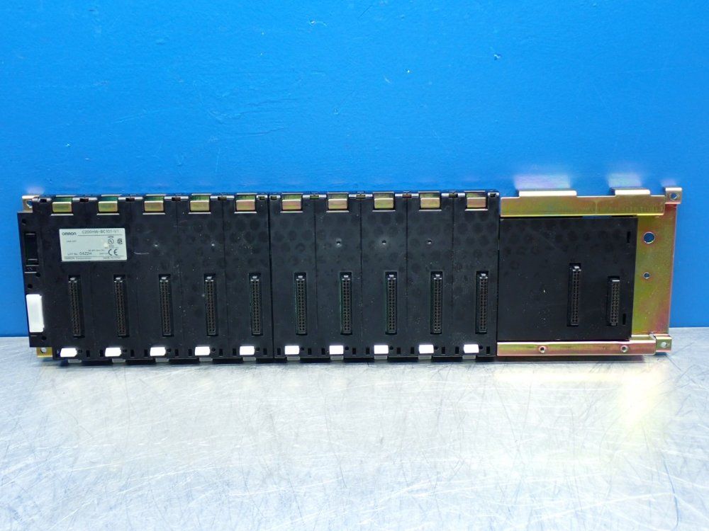 Omron 10-slot Cpu Backplane Base Unit - C200hw-bc101-v1