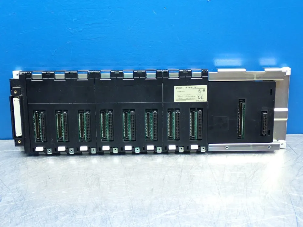 Omron 8-slot Plc Controller Backplane - Cs1w-bc083