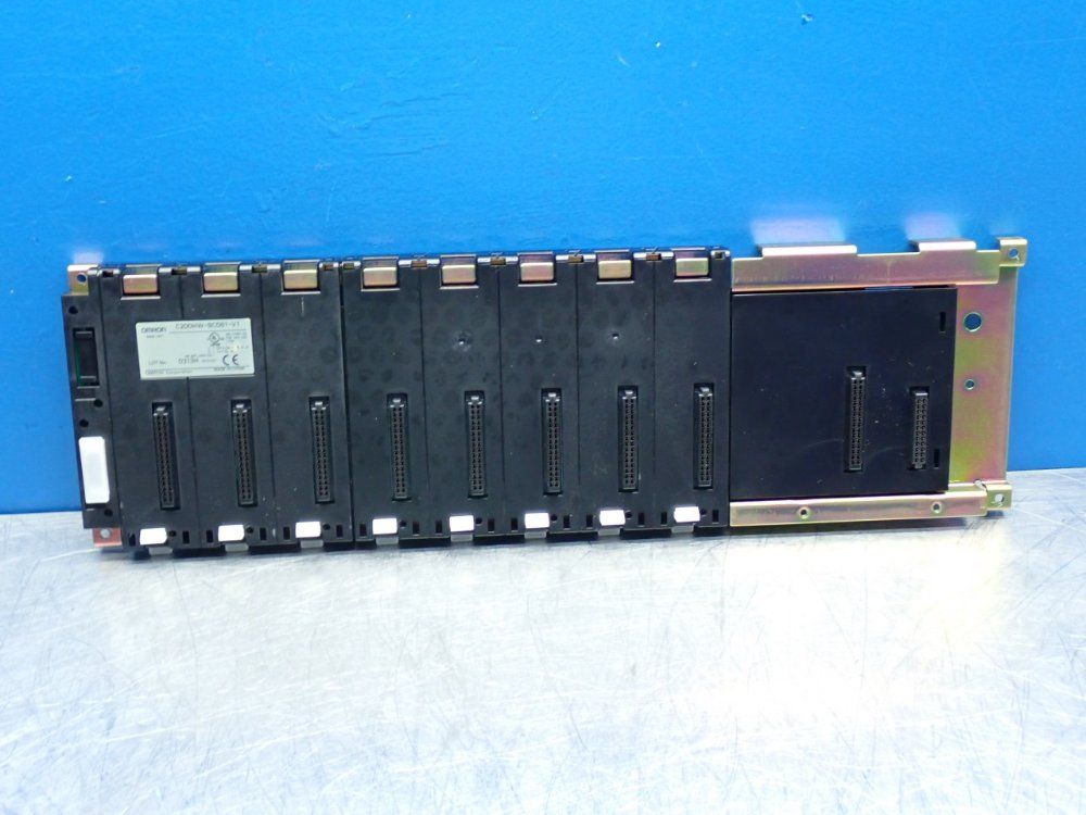 Omron Sysmac C200hw 8-slot Expansion I/o Backplane - C200hw-bc081-v1