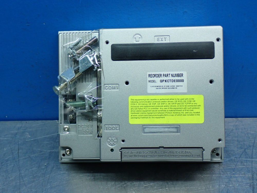 Proface 5.7" Tft Multi-touch Operator Interface Panel - 2980070-02 / Gp2300-tc41-24v