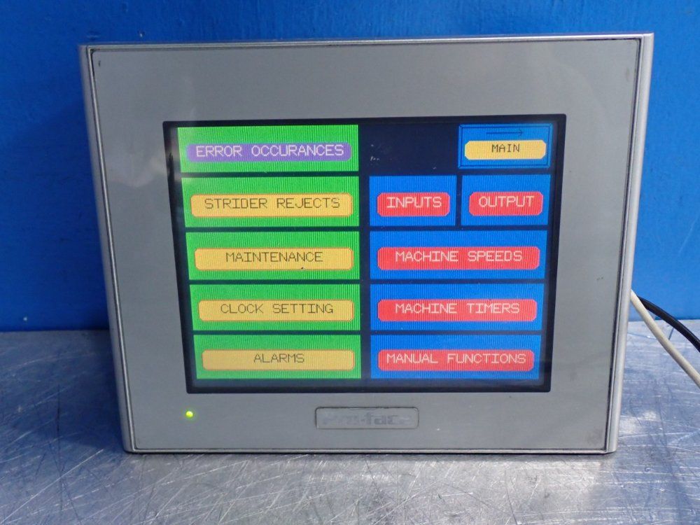 Proface 5.7" Tft Multi-touch Operator Interface Panel - 2980070-02 / Gp2300-tc41-24v