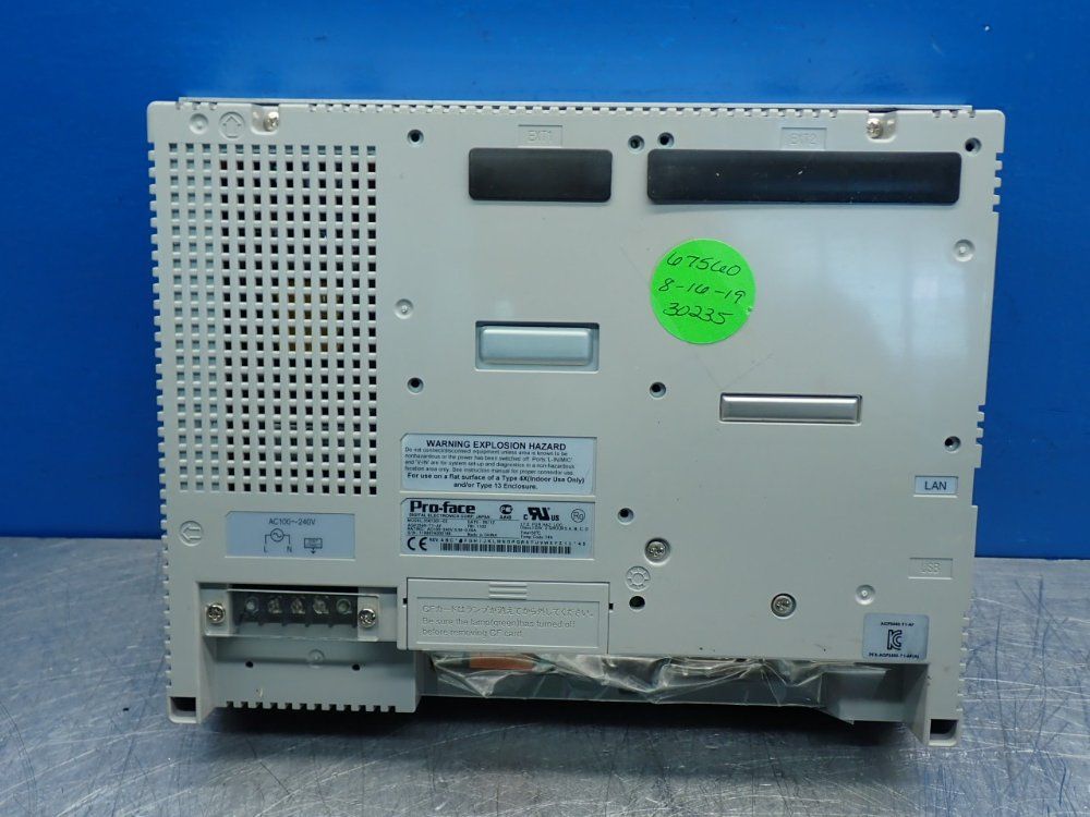 Proface 10.4" Tft Color Lcd High-resolution 10.4-inch Tft Color Lcd Operator Interface Unit - Agp3560-t1-af