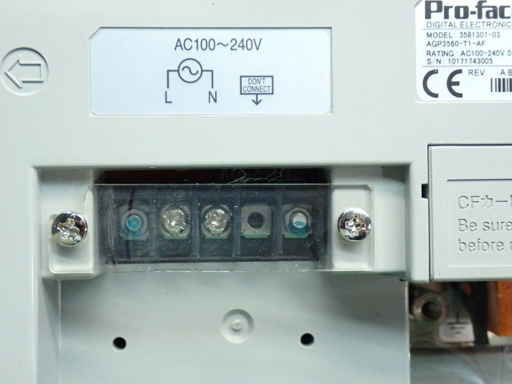 Proface 10.4" Tft Color Lcd High-resolution 10.4-inch Tft Color Lcd Operator Interface Unit - Agp3560-t1-af