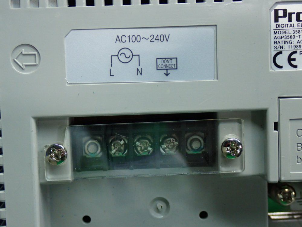 Proface 10.4" Tft Color Lcd High-resolution 10.4-inch Tft Color Lcd Operator Interface Unit - Agp3560-t1-af