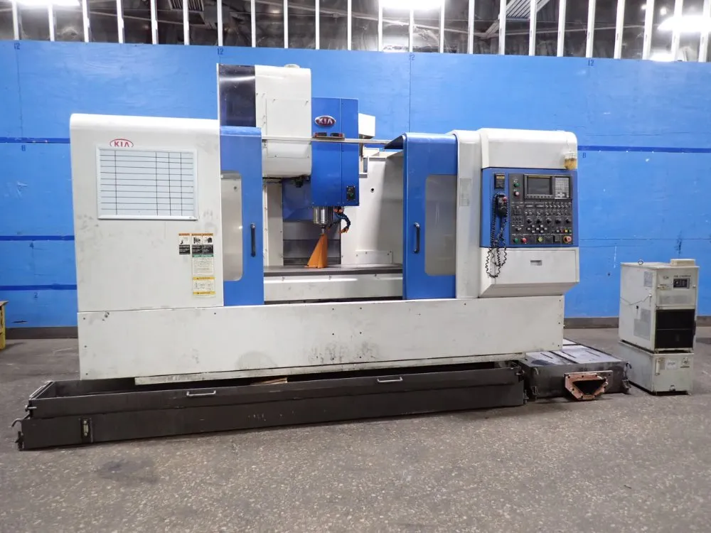 Kia Heavy Industries Corp 25 1/2" X 67" Cnc Vmc - Vx650