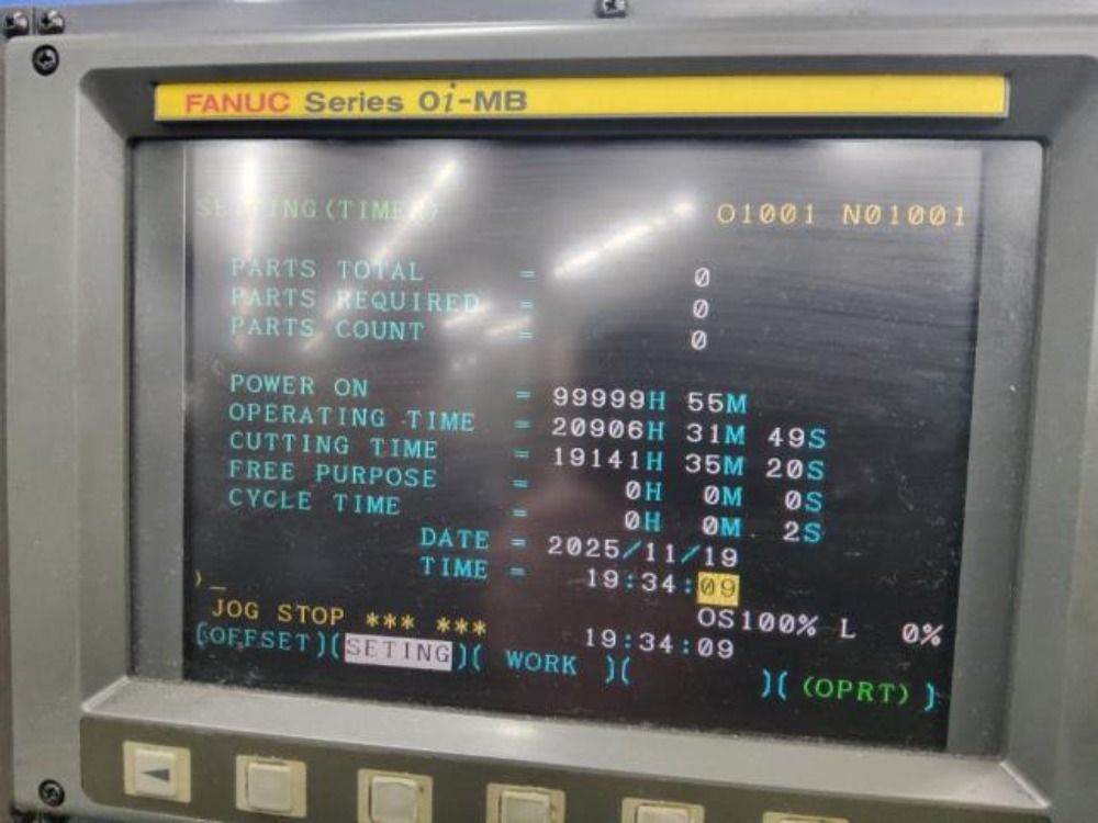 Kia Heavy Industries Corp 25 1/2" X 67" Cnc Vmc - Vx650