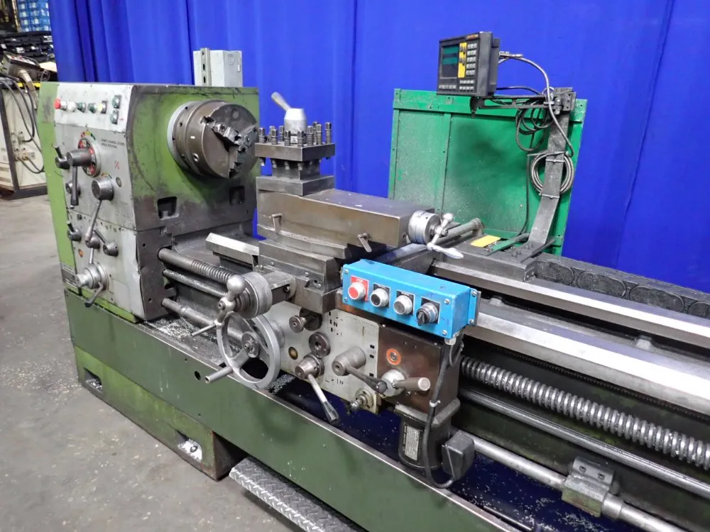 Iron Flower Machinery Inc 24"/32" X 208 Gap Bed Lathe - If-24200