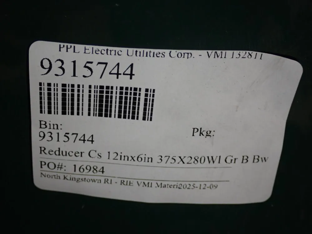 12" Concentric Reducer