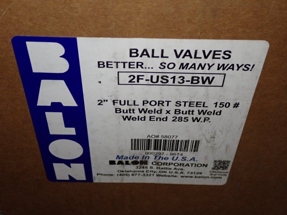 Isojoint 3" Valves - 2f-us13-bw