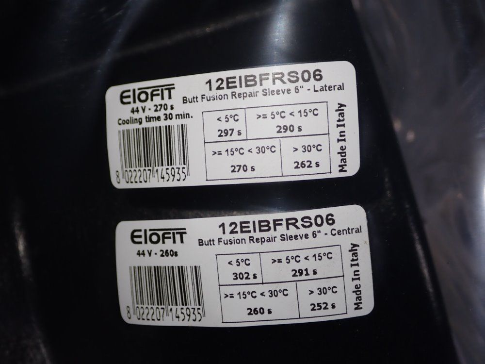 Elofit 6" Butt Fusion Repair Sleeve - 12eibfrs06