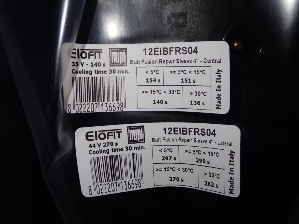 Elofit 4" Butt Fusion Repair Sleeve - 12eibfrs04